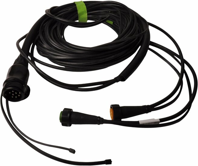 kabel set aspock 8 meter - dc kabel - kabelset 13 polige stekker - verlichtingskabel