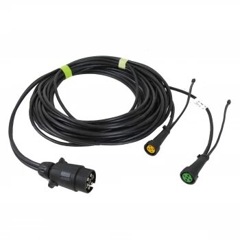 kabel set aspock 7.5 meter - dc kabel - kabelset 7 polige stekker - verlichtingskabel