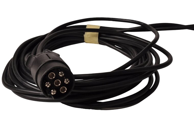kabel set aspock 7.5 meter - dc kabel - kabelset 7 polige stekker - verlichtingskabel