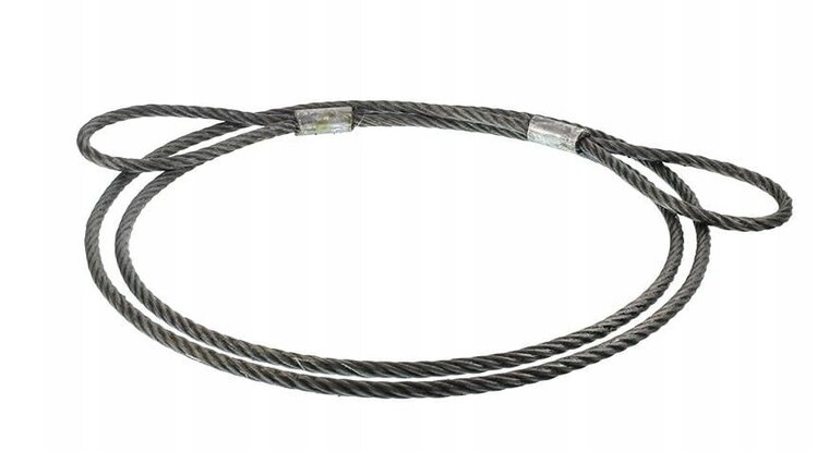 sleepkabel staal inclusief lus 2 ton x 3 meter - sleepkabel - sleepkabel - staalkabel