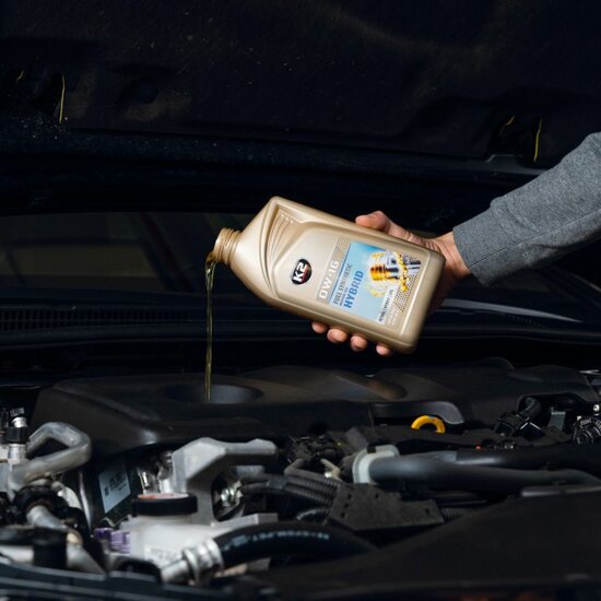 motorolie 0W-16 - synthetische olie 1liter - motor oil - hybride olie - k2