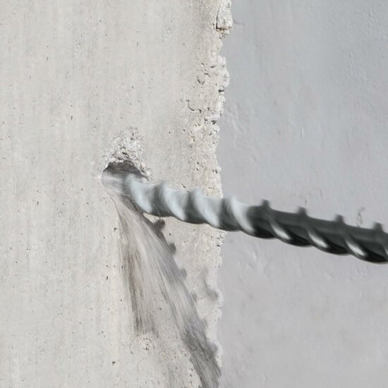 Betonboor, Steen boor, 12mm, SDS BOOR, piranha black&amp;decker bullet plus 12 mm beton boor