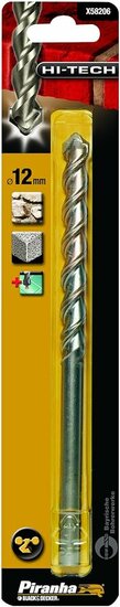 Betonboor, Steen boor, 12mm, SDS BOOR, piranha black&amp;decker bullet plus 12 mm beton boor