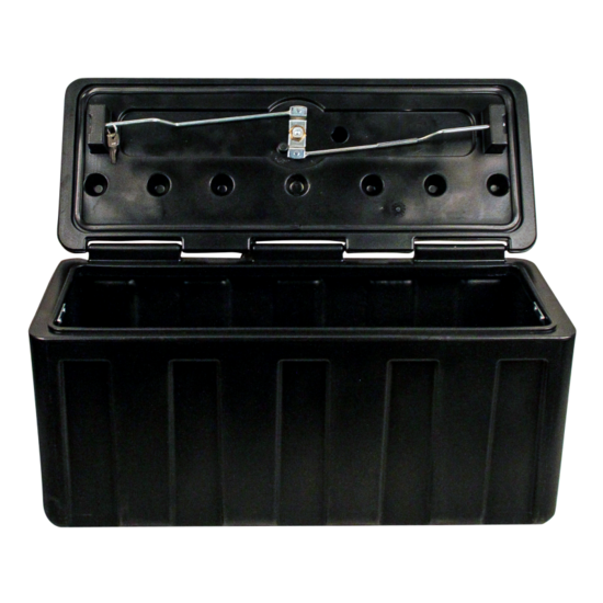 disselbak 645 x 240 x 300 mm - aanhangerbox - disselbox - gereedschapskist - stabilo