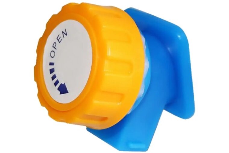 waterkan - watercontainer - opslagkan - drinkwaterkan - caravankan - camperkan - vrachtwagenkan - water - 5 liter kan met tapk