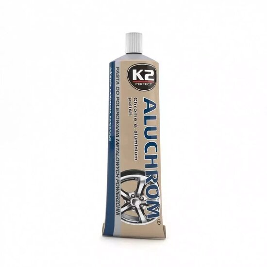 k2 chroom en aluminum polish - poetsmiddel - reinigen - polijsten - glansherstel - beschermede laag