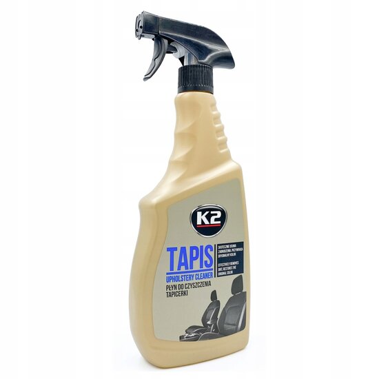 k2 bekledingsreiniger met verstuiver voor auto - caravan - camper - boot en andere oppervlaktes - 770 ml fles be