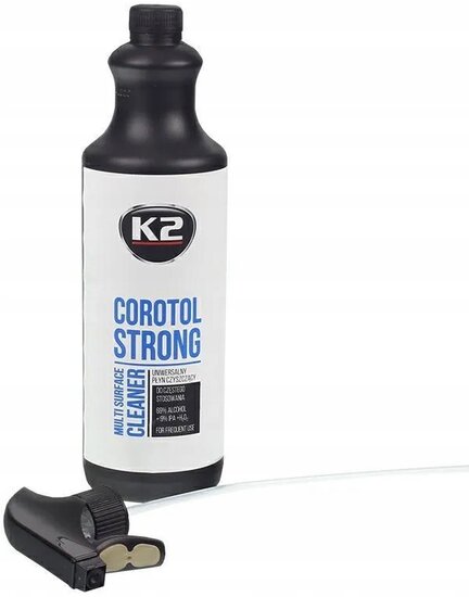 K2 multi cleaner oppervlakte behandelaar met hoge alcohol gehalte - 69% alcohol en 9% ipa en water - multi strong cleaner