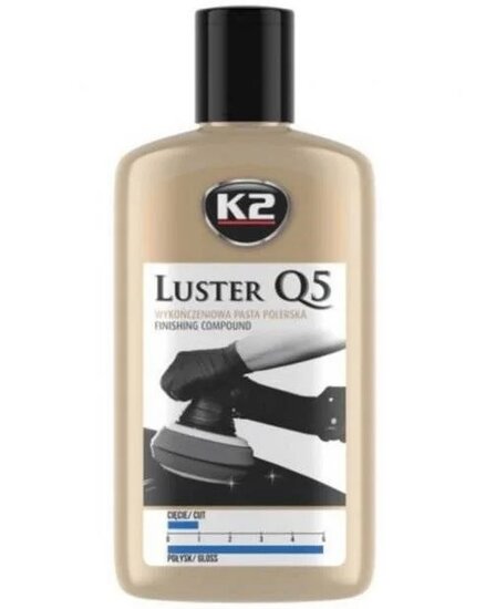 k2 poetspasta Luster q5 - autopoets - polijsen - auto polijs pasta - poetsmiddel - poetsmelk