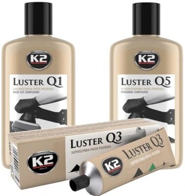 k2 poetspasta Luster q5 - autopoets - polijsen - auto polijs pasta - poetsmiddel - poetsmelk