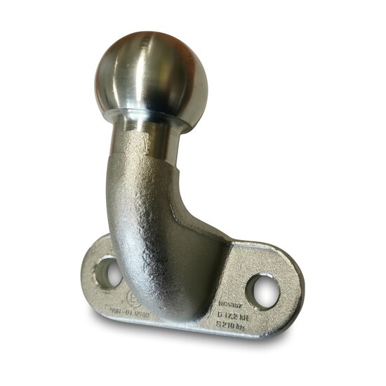 kogelbout haaks 3.5T - koppelkogel met flens 50 mm - trekhaak kogel - trekkogel
