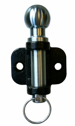 kogelbout recht 3T - koppelkogel met flens 50 mm - trekhaak kogel - trekkogel