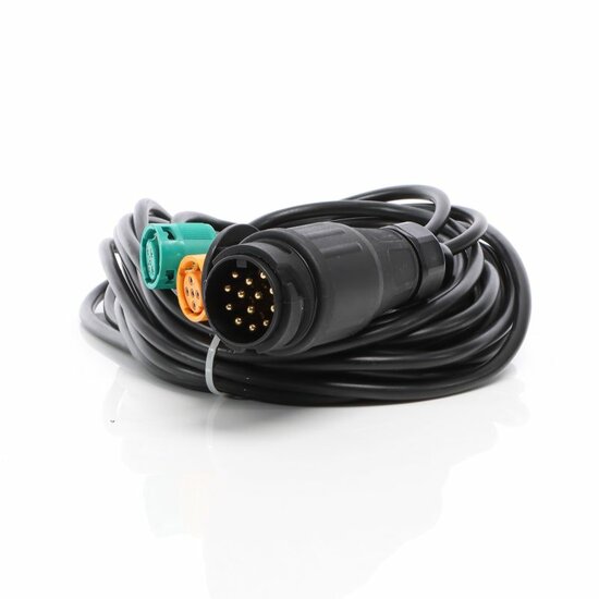 kabel set aspock 4 meter - kabelset 13 polige stekker - verlichtingskabel - aanhanger kabel 
