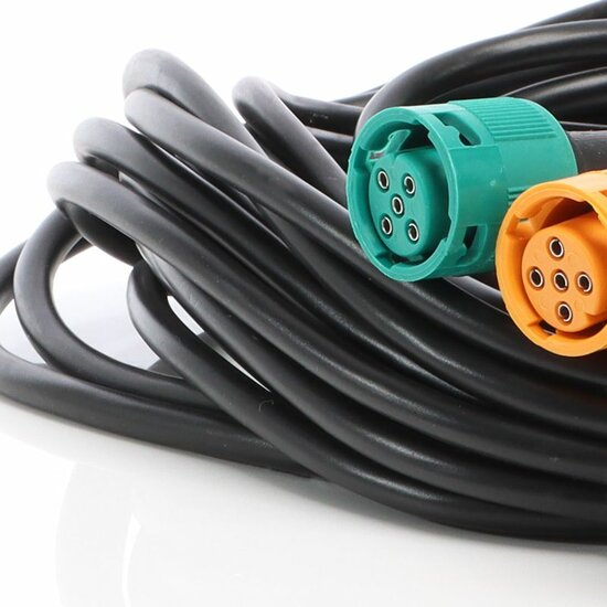 kabel set aspock 4 meter - kabelset 13 polige stekker - verlichtingskabel - aanhanger kabel 