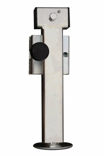 steunpoot vk 60x410 mm - uitdraaipoot - afstelpoot - aanhangerpoot - afzetsteun - opdraaisteun