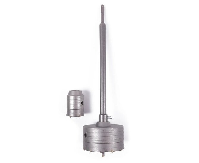 Komboren set verleng, 50 en 110mm, komboor gehard staal