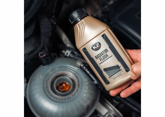 k2 radiatorflush 400 ml - reiniging en bescherming koelsysteem - schoonmaken radiator en koelsysteem - ontvetter - reiniger rad