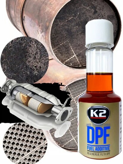 k2 dpf 50ml – regeneratie en bescherming van het dpf - filter zonder demontage - dpf filter schoonmaken - roetverbranden