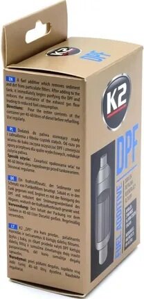 k2 dpf 50ml – regeneratie en bescherming van het dpf - filter zonder demontage - dpf filter schoonmaken - roetverbranden