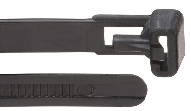 kabelbinders loskoppelbaar - tiewraps - bundelbandje - plastic bandje - cable zip - electrabandje - snelbinder