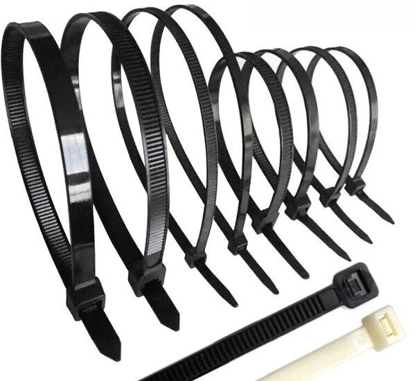 7,6 x 300 mm bundelbandjes - bundelbandje - electrabandje - pvc bandje - kunstofbandje - plastic bandje - tie rap - tie wraps -