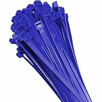 Kabelbinders Blauw - 5 x 300 mm - Tiewraps - Tieraps - 50 delig - ASTA - bundelbandje - trekbandje -tieraps - tie rap - cabelzi