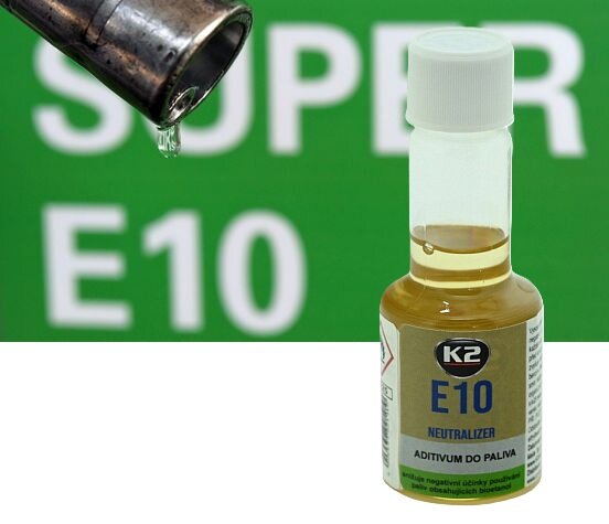 k2 e10 neutraliser benzine additief 50 ml - compensatie additief stabilisatie brandstof - oude brandstof verbetering - verhogin