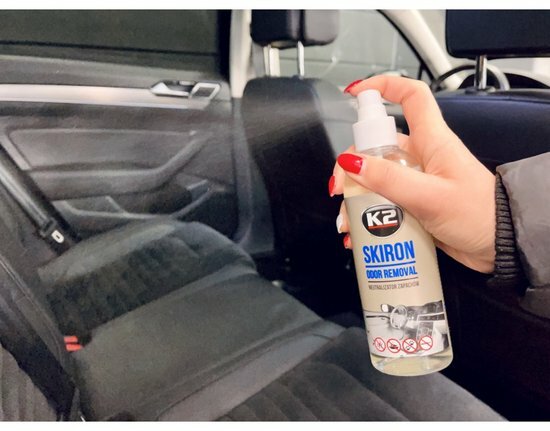 k2 odor removal skiron geur neutralisator - geurspray - geur verwijderaar - geuroplosser - verijwedring van ongewenste geuren 