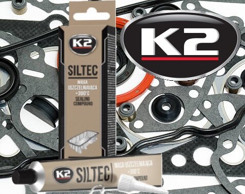 k2 motorafdichting sealing siltec 90gram - sealing compound - motordeel afdichting - afdichten deksels - siliconen afdichting k