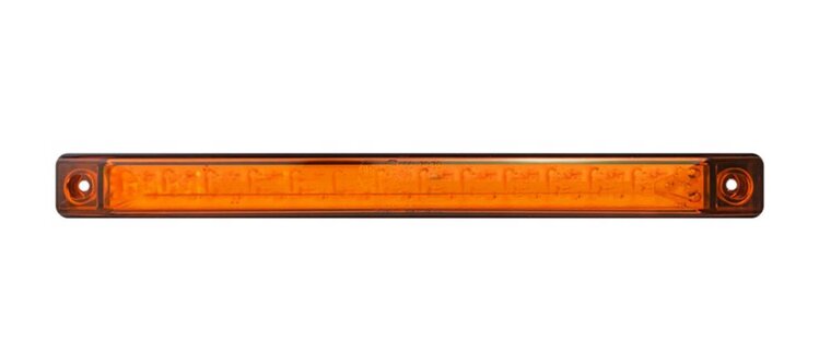 universele led zijmarkeringslamp oranje - 24 volt markeringslamp - zijlamp - positielamp