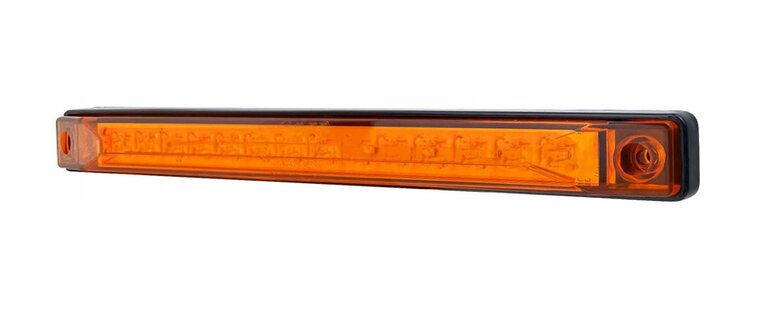 universele led zijmarkeringslamp oranje - 24 volt markeringslamp - zijlamp - positielamp