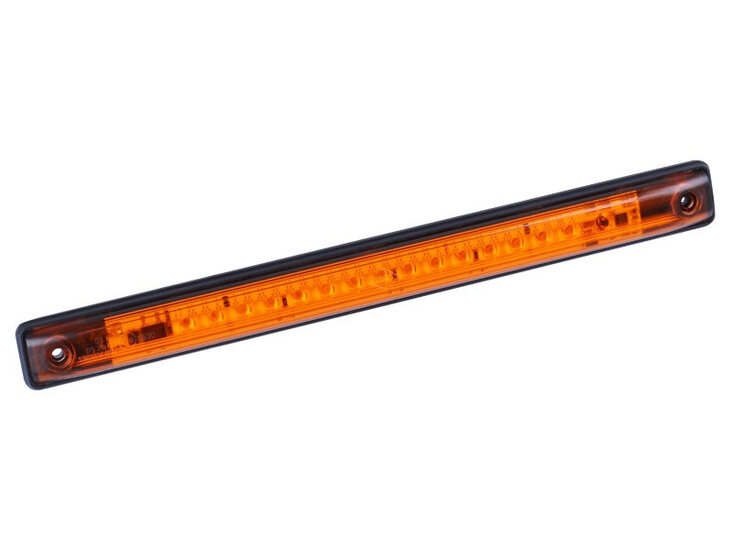 universele led zijmarkeringslamp oranje - 24 volt markeringslamp - zijlamp - positielamp