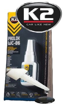 k2 prolok wc54 sneldrogende lijm - sterke lijm - cyanoacrylaatgellijm met hoge hechting en snel drogend.