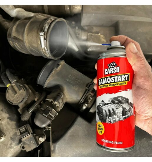corsa samostart - starting motor fluid - 400 ml - tot 54°C - motorzelfstart