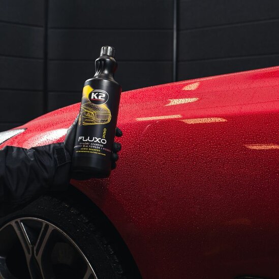 k2 fluxo pro - 1l - zure shampoo voor auto's met coating - veilig voor coating