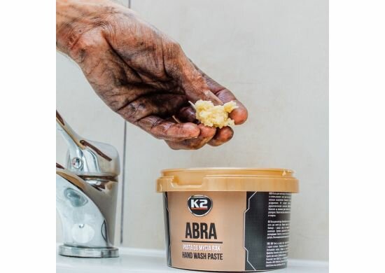 k2 handen wassen pasta - reinigingpasta - ideal voor werkplaatsen - anti-olie en vet - fijne korrel