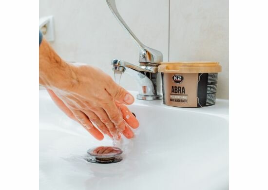 k2 handen wassen pasta - reinigingpasta - ideal voor werkplaatsen - anti-olie en vet - fijne korrel