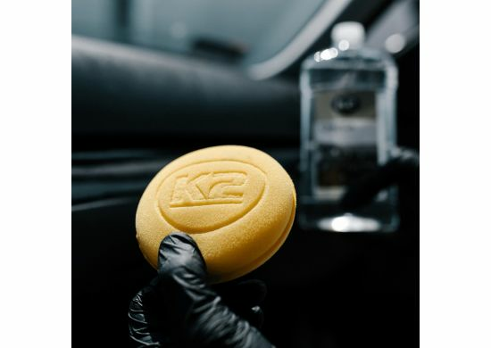k2 applicator pad - zachte applicatiespons - voor het aanbrengen van autowax en polijstmiddel