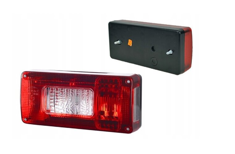 achterlicht links 200x100x55mm - achterlamp - aanhangerlamp - horpol