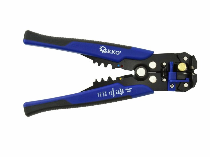multifunctionele kabel en draadstripper - striptang - kabelstripper - strip en krimptang - geko