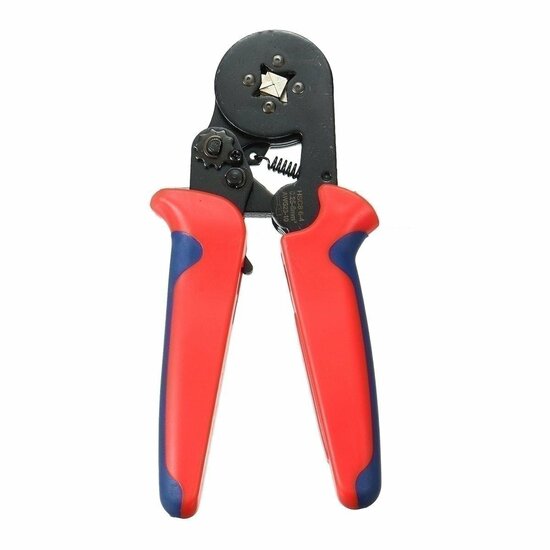 krimptang voor connectoren adermondstukken en elektrische terminals - 0,25 mm2 - 10 mm2