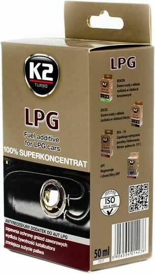 k2 lpg 50 ml - brandstofadditief voor lpg-auto's