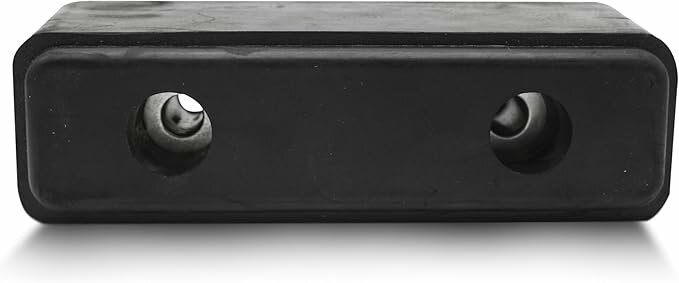stootkussen 200x50x60x125mm 2 gaten - stootrubber - stootkussen