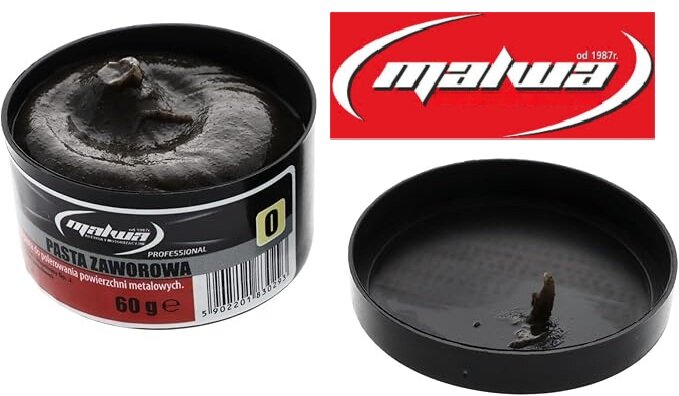 klepslijppasta type 0 fijn - slijppasta 60 gram - kleppenpasta - lapping compound - klepslijppasta 0