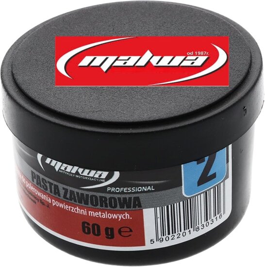 klepslijppasta type 2 grof- slijppasta 60 gram - kleppenpasta - lapping compound - klepslijppasta - kleppenpasta 