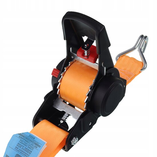 zelfoprollende spanband 1500kg 4,5m b=50mm