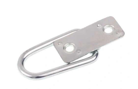 oogplaat d-ring 45x30 - sjoroog - bindoog - bindhaak - dekzeilhouder