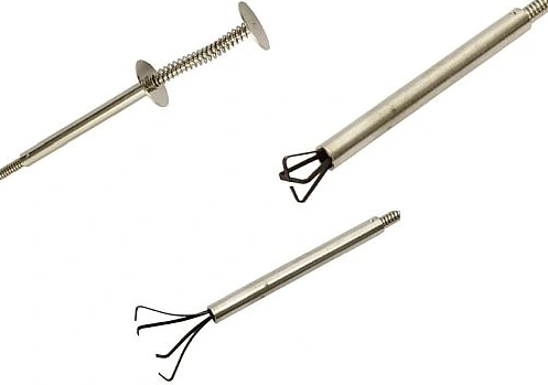 veergrijper 60cm lengte voor schroeven en kleine elementen - uitgerust met intrekbare tang