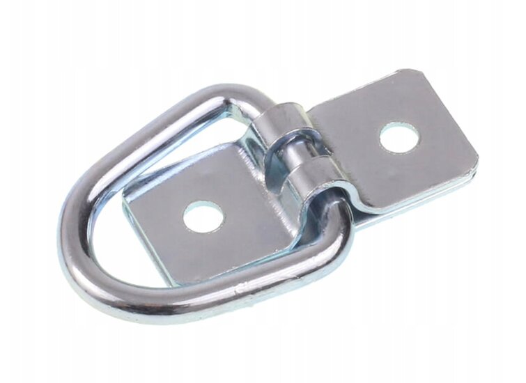 oogplaat d-ring 25x30 - sjoroog - bindoog - bindhaak - dekzeilhouder