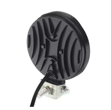 ronde led-werklamp - 9 mini led 10-36V - aluminium behuizing 